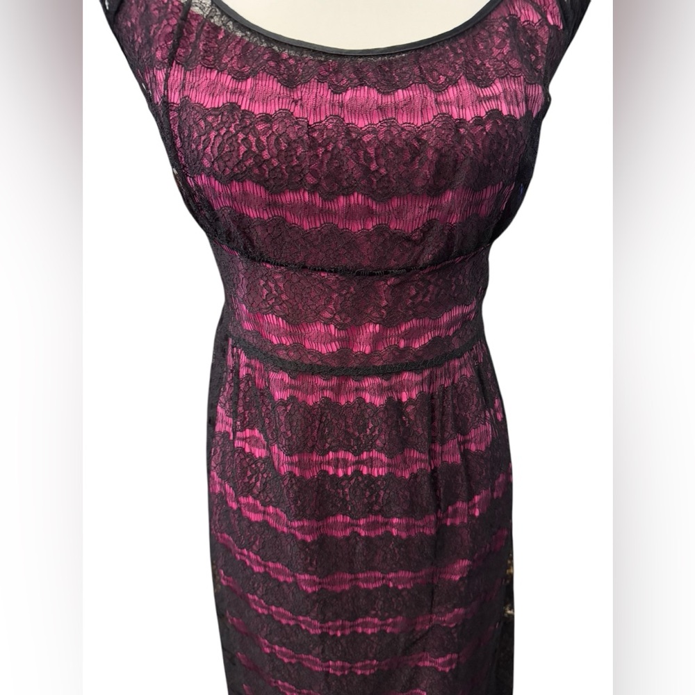 Betsey Johnson Lace Brocade dress Y2K - Picture 2 of 5
